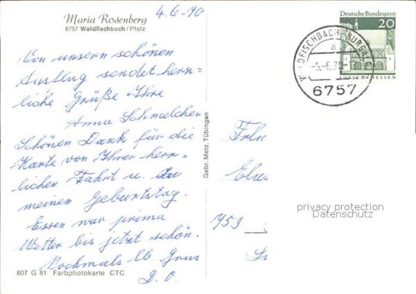 Waldfischbach-Burgalben Maria Rosenberg Kirche – Bild 2
