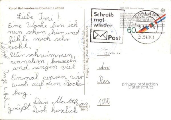 Hahnenklee-Bockswiese Harz Fliegeraufnahme – Bild 2