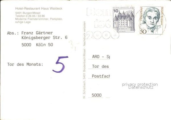 Burgen Mosel Hotel Restaurant Haus Waldeck – Bild 2