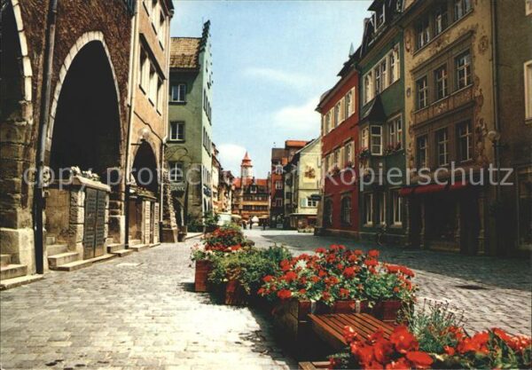 Lindau Bodensee Fussgängerzone
