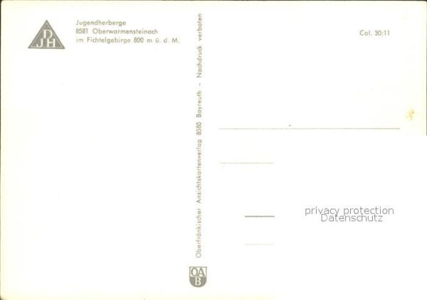 Warmensteinach Jugendherberge – Bild 2