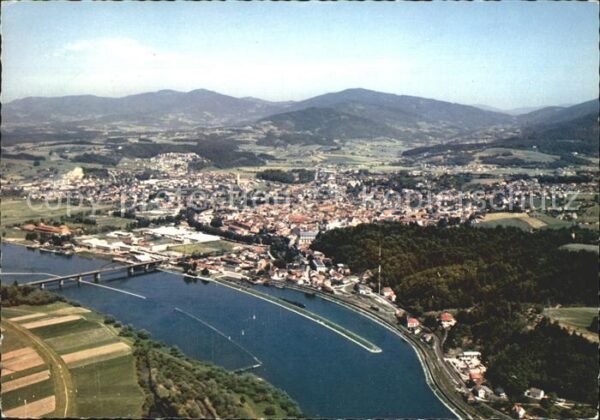 Deggendorf Donau Fliegeraufnahme