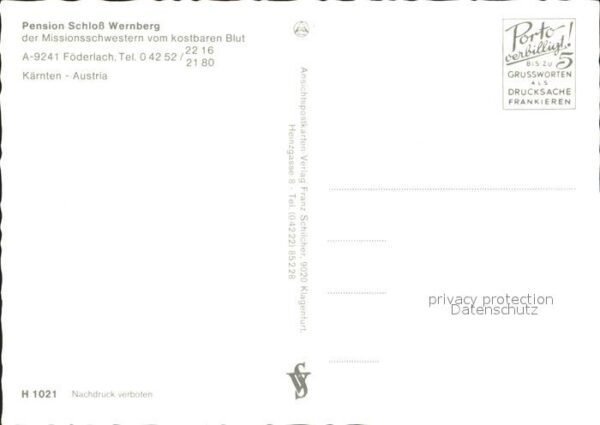 Foederlach Pension Schloss Wernberg – Bild 2