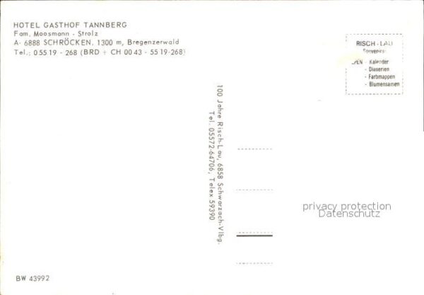 Schroecken Vorarlberg Hotel Gasthof Tannberg – Bild 2