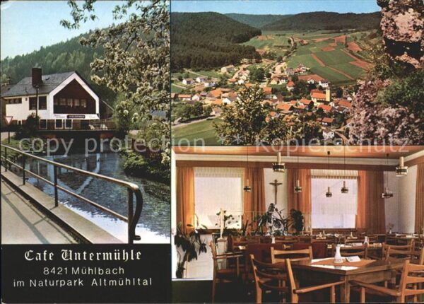 Muehlbach Oberpfalz Cafe Untermühle Restaurant