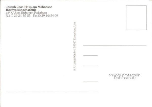 Moehnesee Joseph Joos Haus Heimvolkshochschule – Bild 2