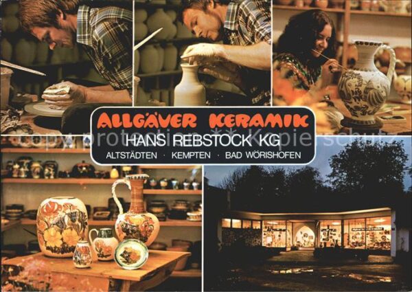 Altstaedten Allgäuer Keramik Hans Rebstock KG