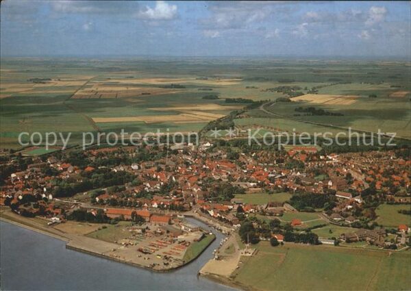 Toenning Nordseebad Fliegeraufnahme