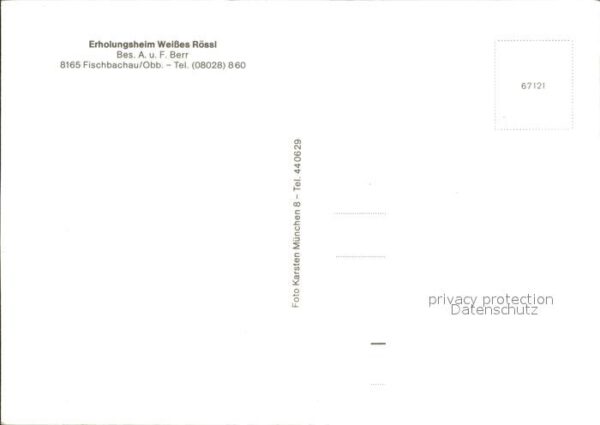 Fischbachau Erholungsheim Weisses Rössli – Bild 2