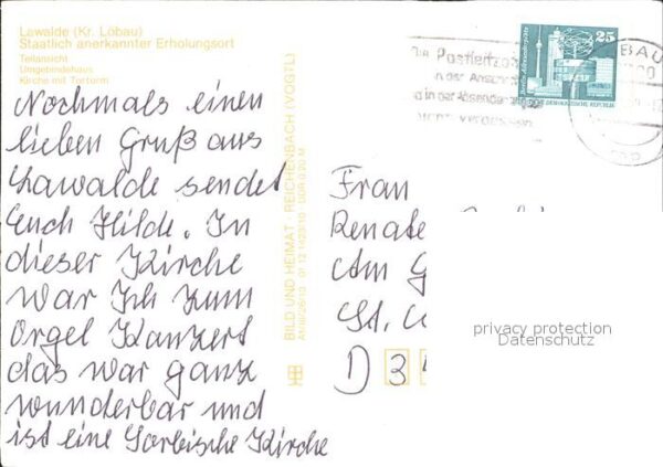 Lawalde Umgebindehaus Kirche Torturm – Bild 2