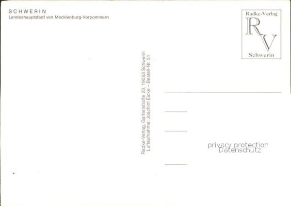 Schwerin Mecklenburg Fliegeraufnahme – Bild 2