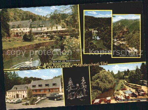 Manderscheid Eifel Hotel Cafe Heidsmühle