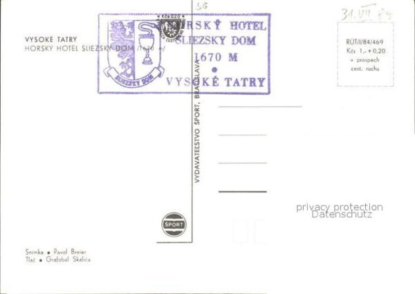 Vysoke Tatry Horsky Hotel Sliezsky Dom – Bild 2