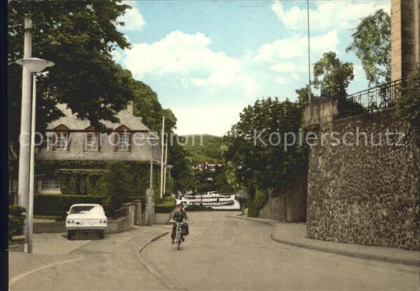 Remagen Deichgasse Blick Rhein