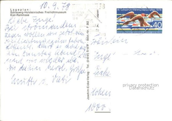 Kiel Rammsee Lageplan Freilichtmuseum – Bild 2