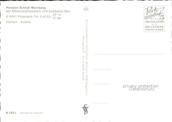 Foederlach Pension Schloss Wernberg – Bild 2