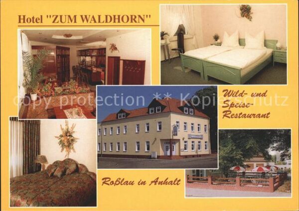 Rosslau Elbe Hotel Zum Waldhorn
