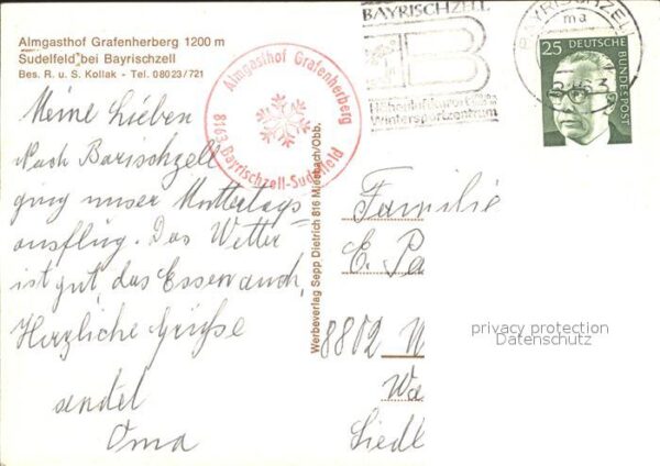 Sudelfeld Almgasthof Grafenherberg – Bild 2