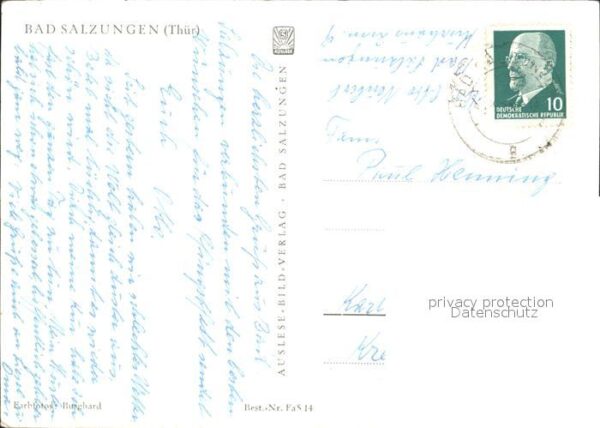 Bad Salzungen Wandelgang Gradierwerk Garten Kurhaus S – Bild 2