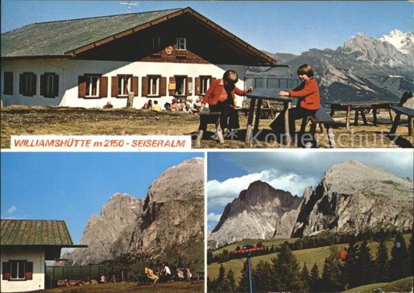 Seiser Alm Dolomiten Williamshütte