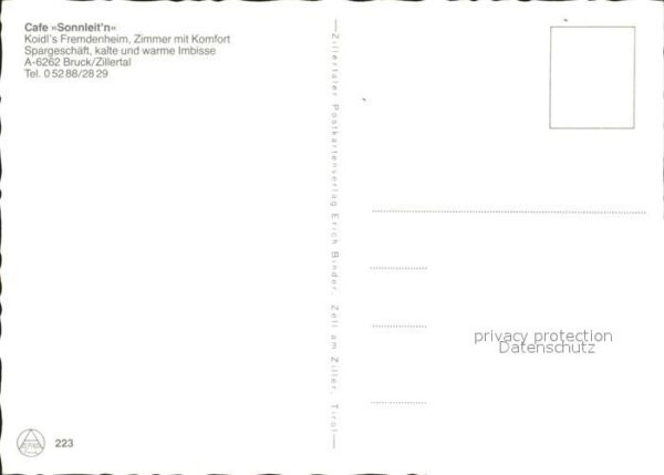 Bruck Ziller Cafe Sonnleit – Bild 2