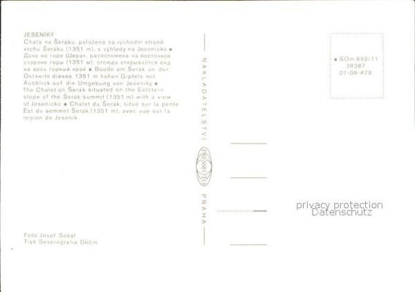 Jeseniky Gebirge Chata Seraku – Bild 2