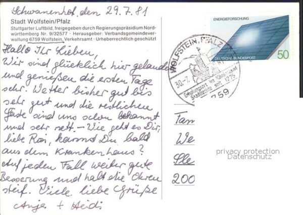 Wolfstein Pfalz Fliegeraufnahme – Bild 2