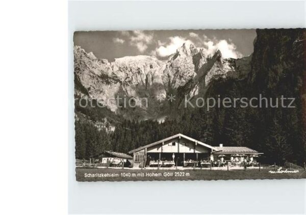 Scharitzkehlalm mit Hohem Göll
