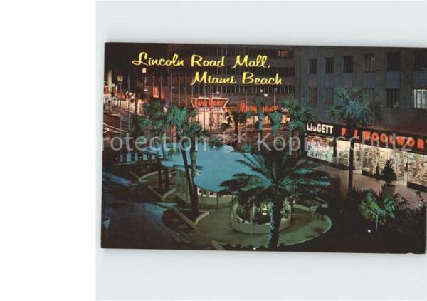Miami Beach Lincoln Road Mall