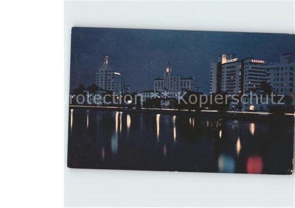 Miami Florida Looking across Indian Creek