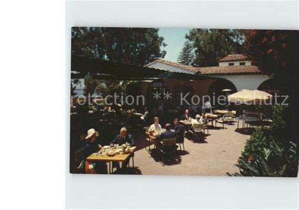 Santa Barbara California Biltmore La Marina Patio