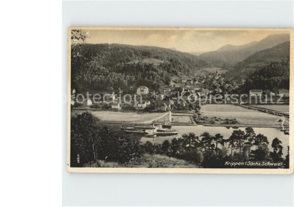 Krippen Bad Schandau Panorama