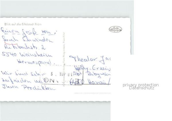 Pruem Eifel Totalansicht – Bild 2