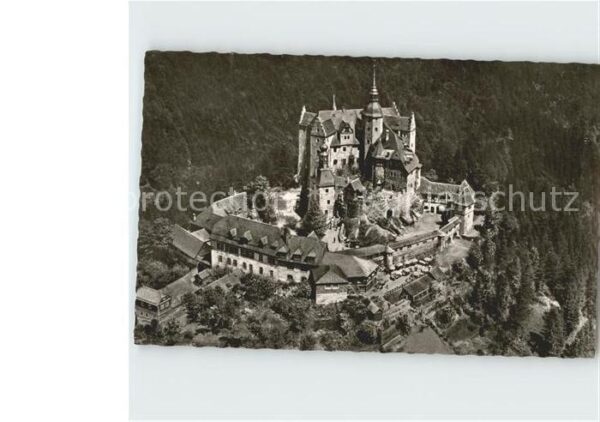 Lauenstein Oberfranken Burg Lauenstein Fliegeraufnahme