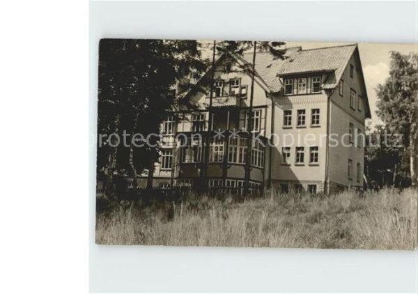 Elend Harz SVK Genesungsheim Waldhöhe