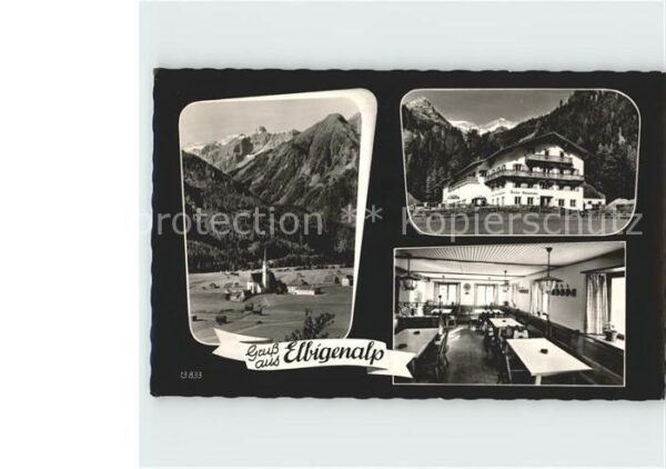 Elbigenalp Gasthof Pension Alpenrose Gaststube Kir
