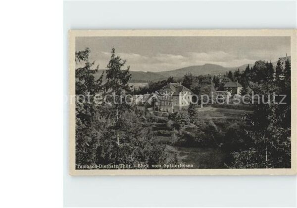 Tambach-Dietharz Blick vom Spitterfelsen