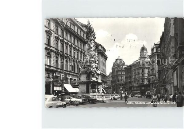 Wien Graben mit Pestsäule