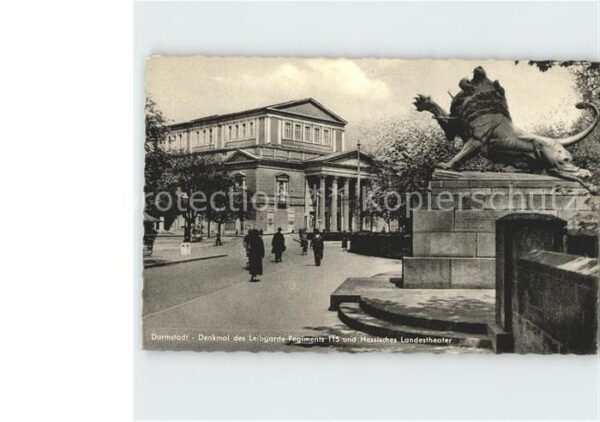 Darmstadt Denkmal des Leibgarde Regiments 115 und