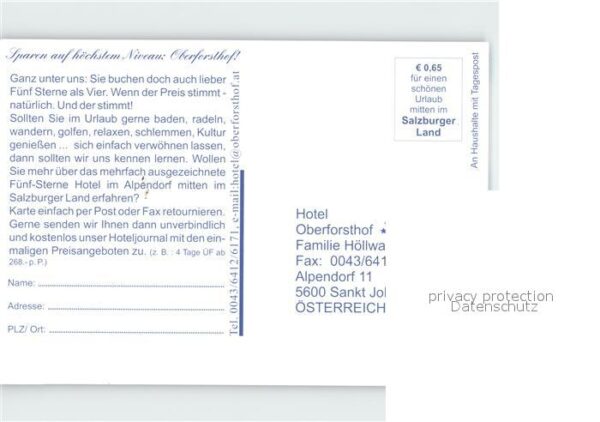 St Johann Pongau Salzburg Oberforsthof – Bild 2