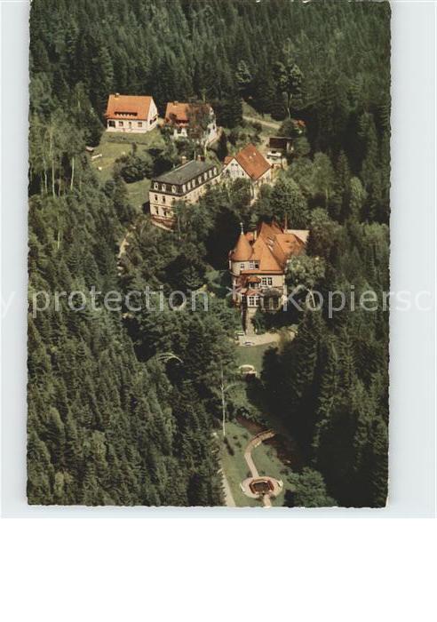 Wirsberg Frankenwald Sanatorium Fliegeraufnahme
