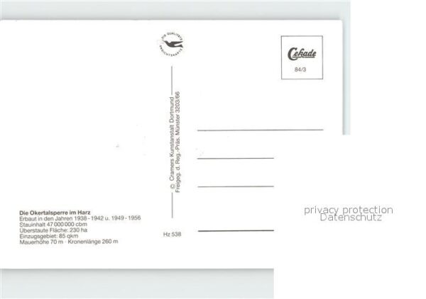 Okertalsperre Fliegeraufnahme – Bild 2