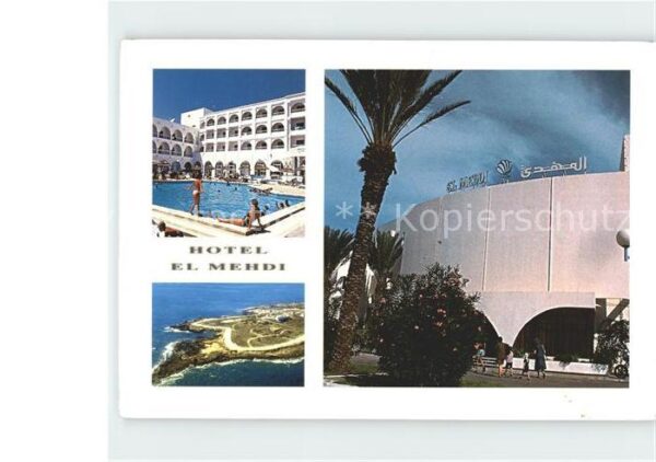 Mahdia Hotel El Mehdi Swimmingpool Fliegeraufn