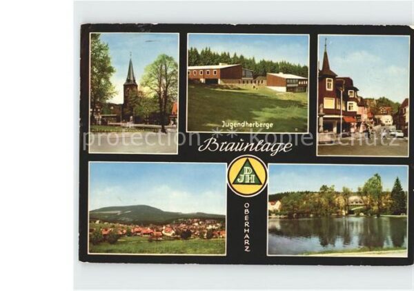 Braunlage Kirche Jugendherberge Orts und Totalans