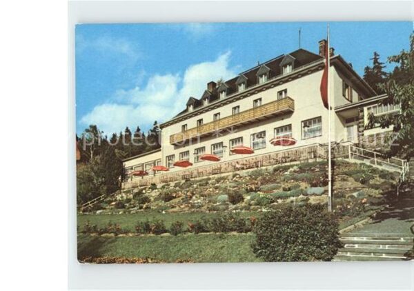 Saalburg Saale Ferienheim Karl Marx Höhe