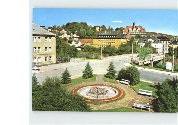 Elsterberg Vogtland An der August Bebel Brücke