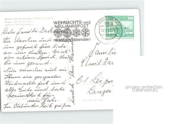 Seiffen Erzgebirge Spielzeugmuseum Seiffener Weihnachtsber – Bild 2