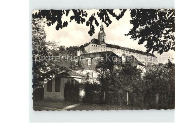Rudolstadt Heidecksburg mit Treffhaus von Goethe u