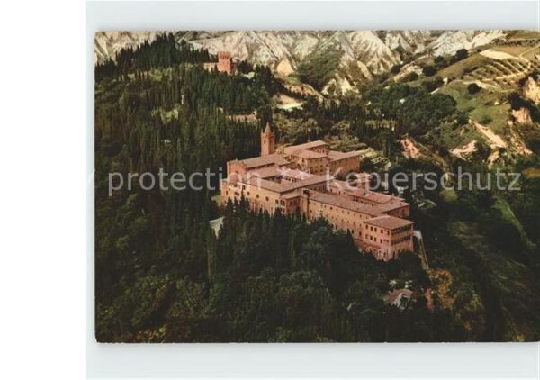 Siena Abbazia di Monte Oliveto Maggiore Vista