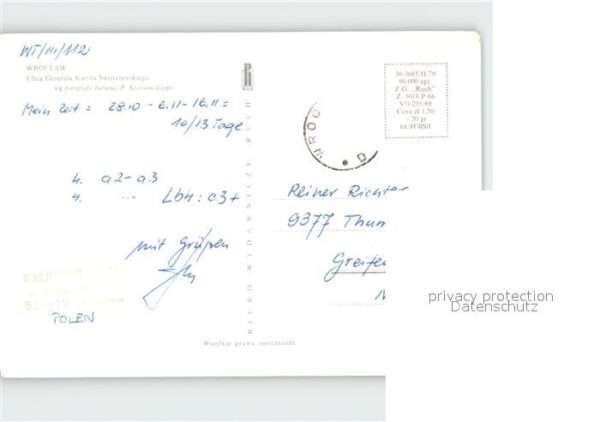 Wroclaw Ulica Generala Karola Swierezewskiego – Bild 2